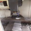 []合肥众庆850加工中心，FANUC 0i-MF系统，三轴线轨，功.